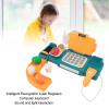Aqur2020 Cash Register Toy, Intelligent Recognition Voice Pretend Cash Register with Checkout Scanner and Play Food Set for Kids Ages 3 to 8 (Green) view 4