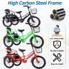 Kids Pedal Bicycle with Double Brakes,Rear Passenger Seat with Belt,Hidden Compartment,3 Wheels Bike Trike for Recreational Cycling, Exercise,Outdoor Picnics,Toddler Tricycle view 3