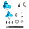 KiBcsLic RC Car Clutch Combination Clutch Assembly Replacement Hobby Model 1/10 Clutches Combo Clutches Bell Set for 2WD, Blue view 3