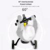 5 in 1 Tricycle Stroller with Parent Push Handle,Parent Steering Push Trike,Quick Deformation,seat with Belt,Rubber Wheels view 3