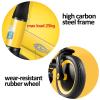 5 in 1 Tricycle Stroller with Parent Push Handle,Parent Steering Push Trike,Quick Deformation,seat with Belt,Rubber Wheels view 4