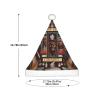 XZDZDX Native Legends Christmas Hat for Kids, Holiday Party Costume Accessory with Pom Pom Topper for Festive view 3