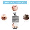 BESPORTBLE Deciduous Tooth Storage Box Style Teeth Keepsake Holder for Boys Material Childhood Memory Collection Gift for Baptism Christmas Birthday view 4