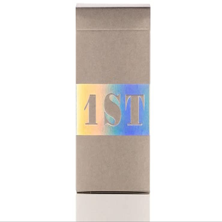 1st V5 Holographic Playing Cards, Standard Size, 56 Cards, Magic Finish, Holographic Foil/Metal Luxe Crushed Stock