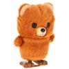 HOOTNEE Plush Wind-up Bear for Animal Themed Clockwork Walking Bear Fun and Small Novelty for Boys and and Garden Decoration view 1