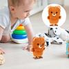 HOOTNEE Plush Wind-up Bear for Animal Themed Clockwork Walking Bear Fun and Small Novelty for Boys and and Garden Decoration view 3