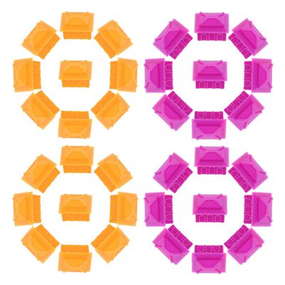 Abaodam 40pcs Chess Pieces Replacement for Board Game Houses and Hotels Game Tokens for Victory Chess and Rich Man for Additional Play