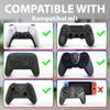 20 pcs Thumbstick Grip Caps  Universal Silicone Controller Covers  Enhanced Grip, Precision & Protection  Anti-Slip Joystick Accessories for Modern Game ControllersLook at the main image to adapt view 2