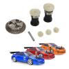 12T 24T 38 Gear Differential Gear Combo Set, Pinion Gear Sets for ZD 1/16 RC Cars, Weight Pla and Steel Pinion Motor Gear Shaft, Replacement view 4