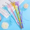 Beaupretty 8pcs Fairy Wand with Butterfly Pattern Lightweight Handheld Rods in Pink Blue Gold Purple for Birthday Parties Cosplay and Dress-up Fun view 4