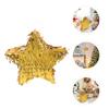PERSELOSO Gold Foil Star Pinata for Birthday Party with Candy Container and Party Game Prop Shiny Aluminum Film Star Shape for S Shower Celebration and Photo Shoot Fun view 3