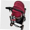 Abaodam 12pcs Rotatable Stroller Hooks Non-Slip Hangers for Diaper Bags Shopping Bags and Wheelchairs Multi-Purpose Organizer Clips for Strollers Joggers and Walkers view 2