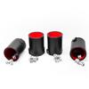 Beaupretty Dice Cup with Double-Layer PU Cover Includes Dice Shaker Cup Portable Game Accessory for Table Games, Bar Entertainment Family Gatherings view 2
