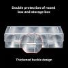 60pcs Coin Cases Display Case 40mm Preservation Box Holder Commemorative Medals Storage Container Display and Storage view 4
