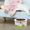 HOOTNEE Portable Folding Potty Seat with Safe Thick Paper for Travel and Outdoor Use Foldable Portable Toilet for Lightweight Travel Toilet for Car and Camping Includes view 2