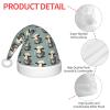 DRTGEDS Lamb Printing 14.2 X 11 Inch Santa Hat Christmas Winter Holiday Party Headwear Accessories Supplies view 4