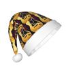 DRTGEDS Note Guitar Printing 14.2 X 11 Inch Santa Hat Christmas Winter Holiday Party Headwear Accessories Supplies view 2
