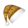 DRTGEDS Ancient Egypt Tribe Series Printing 14.2 X 11 Inch Santa Hat Christmas Winter Holiday Party Headwear Accessories Supplies view 2