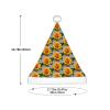 DRTGEDS Yellow Rose Printing 14.2 X 11 Inch Santa Hat Christmas Winter Holiday Party Headwear Accessories Supplies view 3