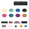 HOLSM-III Top Ceramic Piece Poker Chips Set with Elegant Case, Professional Poker Chips for Ideal for Home Poker, Board Games, Math Counting (500 Piece, Has face Value) view 2