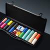 HOLSM-III Top Ceramic Piece Poker Chips Set with Elegant Case, Professional Poker Chips for Ideal for Home Poker, Board Games, Math Counting (500 Piece, Has face Value) view 3