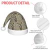 DRTGEDS Alpaca Llama Printing 14.2 X 11 Inch Santa Hat Christmas Winter Holiday Party Headwear Accessories Supplies view 4