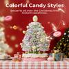 2025 Sweetheart Christmas Tree Building Blocks Set, Music Box with Lights, Holiday Home Decoration, Idea Gifts for Adult and Teens (1365 pcs) view 2