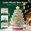 2025 Sweetheart Christmas Tree Building Blocks Set, Music Box with Lights, Holiday Home Decoration, Idea Gifts for Adult and Teens (1365 pcs) view 4