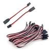 BHUPWZE 15cm 30cm 50cm Servo Extension Cable Wire 3-Pin Cord Male to Female(20PCS 15CM) view 2