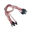 BHUPWZE 15cm 30cm 50cm Servo Extension Cable Wire 3-Pin Cord Male to Female(20PCS 15CM) view 4
