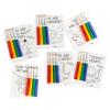 24PCS Valentines Day Gifts Card for Kids,Sweet Craft Doodle Party School Classroom Exchange Game Prizes , Goody Bag Filler for Boys Girls ,Age 3+ view 1
