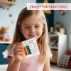 24PCS Valentines Day Gifts Card for Kids,Sweet Craft Doodle Party School Classroom Exchange Game Prizes , Goody Bag Filler for Boys Girls ,Age 3+ view 4