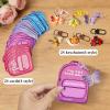 24 PCS Valentine Day Gifts Cards with Cute Fun Animals Insect Keychains for Kids Non Candy Valentines School Classroom Exchange, Party Favors, Gift Exchange, Game Prizes for Boys Girls view 2