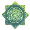 First Earth Flow Star - Dapo Star - UV Reactive - 25" - Beginner to Expert Flow Toy - Spinning Rave Prop (Sunflower of Life) view 2