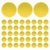 HEANUJJ 50PCS Shoot Ball: 2cm Soft EVA Foam Projectiles - Lightweight Toy Blaster Refill Balls - Replacement Pellets for Launcher Games Target Practice Yellow view 1