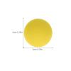 HEANUJJ 50PCS Shoot Ball: 2cm Soft EVA Foam Projectiles - Lightweight Toy Blaster Refill Balls - Replacement Pellets for Launcher Games Target Practice Yellow view 2