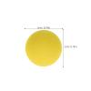 HEANUJJ 50PCS Shoot Ball: 2cm Soft EVA Foam Projectiles - Lightweight Toy Blaster Refill Balls - Replacement Pellets for Launcher Games Target Practice Yellow view 4