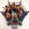 ICRPSTU Fighting Toys Wrestling Toys Funny Wrestling Ring Set Kids (Grey) view 2