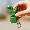 3PCS Lizard Button Keychain,Rechargeable Animal Keychains with Sound and Colorful Lights,Fidget Toys Adults Anxiety Relief view 3