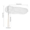 AUNMAS Butterfly Net, Lightweight Durable Pine Wood Handle 12.2in Hoop Diameter 18.1in Long Pole Outdoor Activity Toy for Nature Exploration view 2