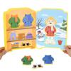 Sticker Dress Up Book for Girl, Educational Game, Cognitive Game Book, for Children Preschool Kids Birthday Holiday Parties Car Travel view 1