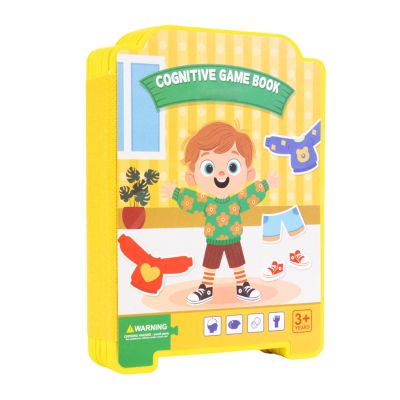 Dress Up Sticker Book, Educational Game, Cognitive Game Book, for Children Preschool Kids Birthday Holiday Parties Car Travel