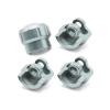 For Arrma 1/7 1/8 4PCS Aluminum Alloy Shock Cap Absorber Protector RC Car Off-road Tracked Vehicles Parts Accessories Replacement Use RC Upgrade Parts(Gray) view 1