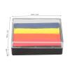 Pongnas Split Cake Face Paint Face Body Paint Palette Water Based Vibrant Colors Easy to Wash 1.1oz with Safe Cosmetic Grade for Halloween Christmas Cosplay (24) view 3