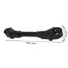 Abaodam 2pcs Twin Stroller Connectors Black Aluminum Pram Adapter for Outdoor Use Easy Install Dual Stroller Connector for Twins view 2
