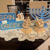 Personalized Wooden Dreidels Baby's First Hanukkah Gift Hanukkah Gifts for Kids Custom Engraving Available with Name and Year view 3