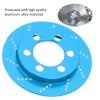 4pcs RC Brake Caliper, RC Simulation Wheel Aluminum Brake Disc, Performance Brake System for 1.9 Inch Wheel, 1/10 RC Crawler Car Access, Compatible with (Blue) view 4