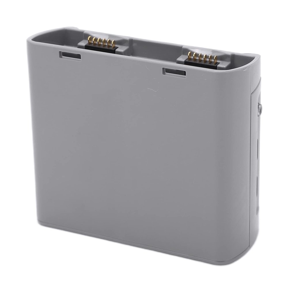 Aumotop Intelligent Bidirectional Charger for MINI 2 and MINI SE Batteries - Efficient Portable Power Bank for UAV - Drone EnthusiastsTravelers Plastic/3.3x2.9x1.3 Inch (Grey)