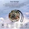 MEROCOLE Memory Orb Video Player  2.7" HD Screen, No App/WiFi (USB Upload), 4GB Digital Frame, Rechargeable Crystal Ball Keepsake for Wedding, Ultrasound, Pet Memorial & Valentine's Gift (White) view 4