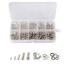For Bolt 320Pcs Stainless Steel SS304 Screws An Head Screws Nuts Bolts Assortment Kit M2 M2.5 M3 M4 M5 Metic Nut And Assortment RC Car DIY Parts view 2